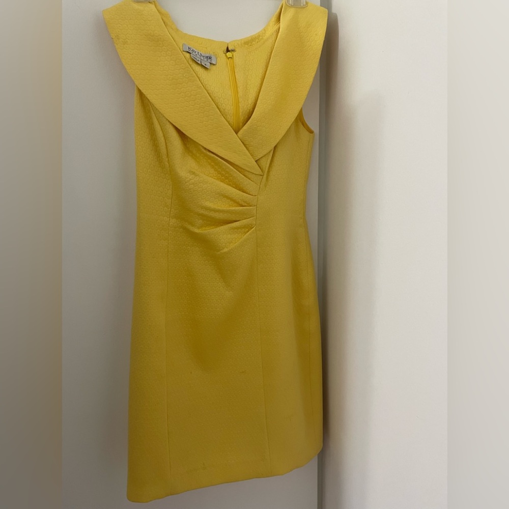 Key Unger Yellow Dress.